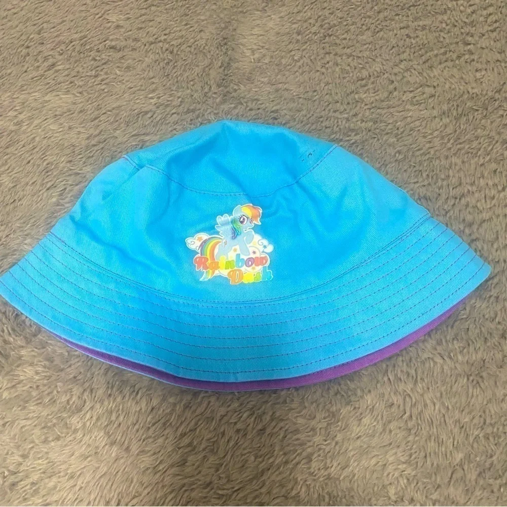 My Little Pony Rainbow Dash Bucket Hat, Size OSFM Inner Lining 100% Cotton